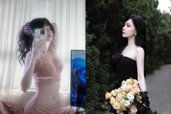 Gái xinh Phan Hoàng Thiên Thy khoe body "ngọc ngà" cực nét