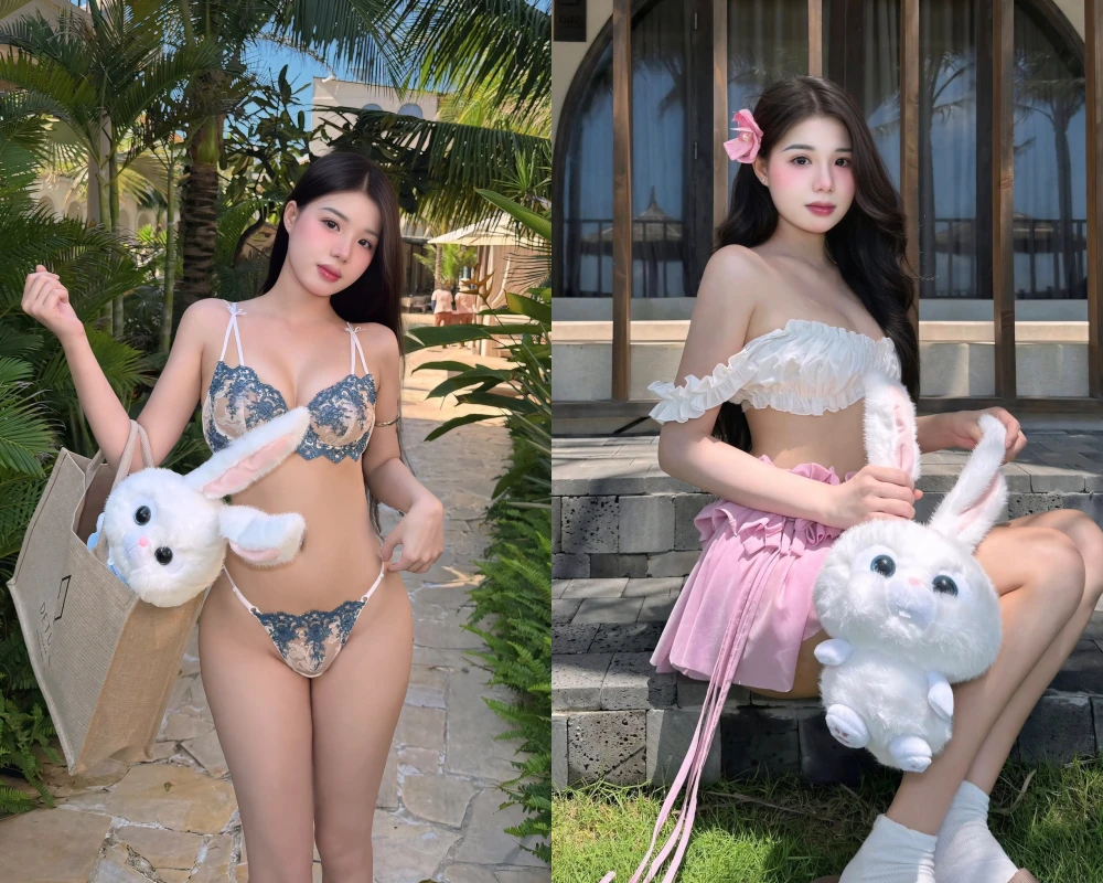 Hot girl Instagram 'đốt mắt' người xem khi xả kho ảnh mùa hè