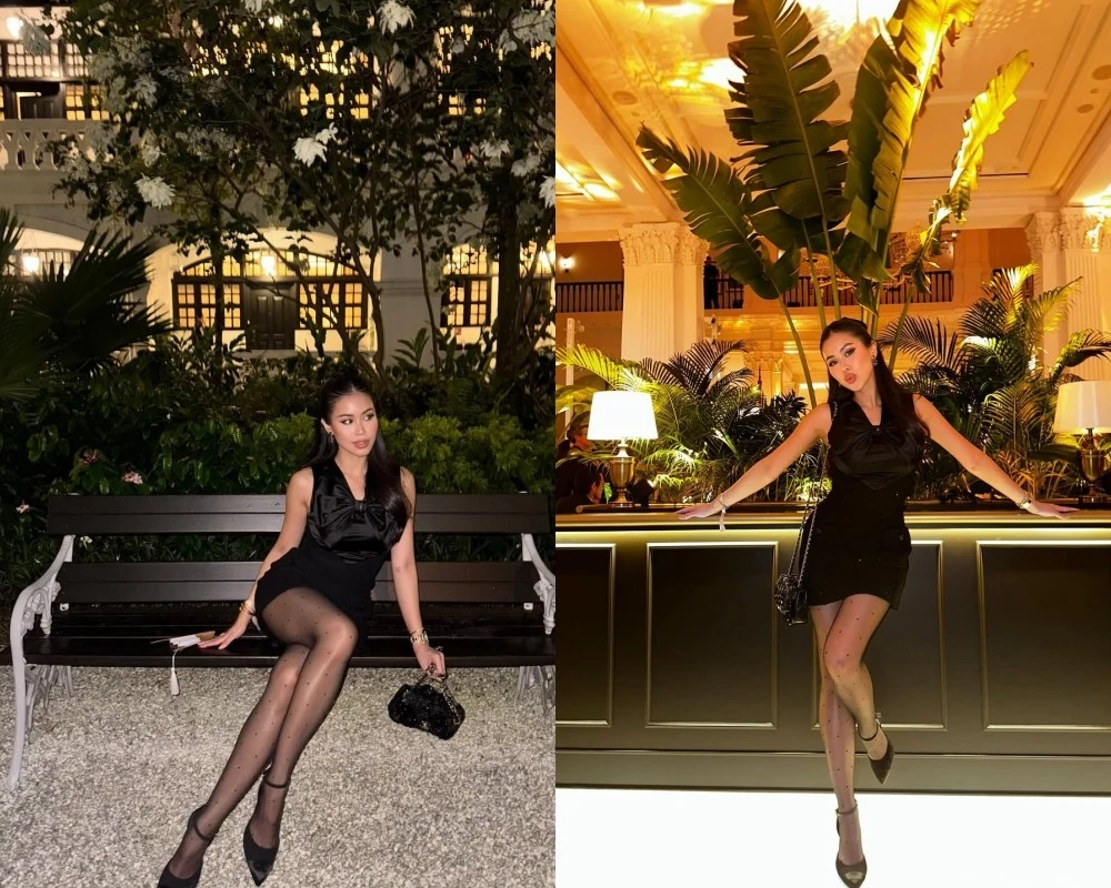 Tiên Nguyễn dát đồ hiệu tiền tỷ tham dự show thời trang