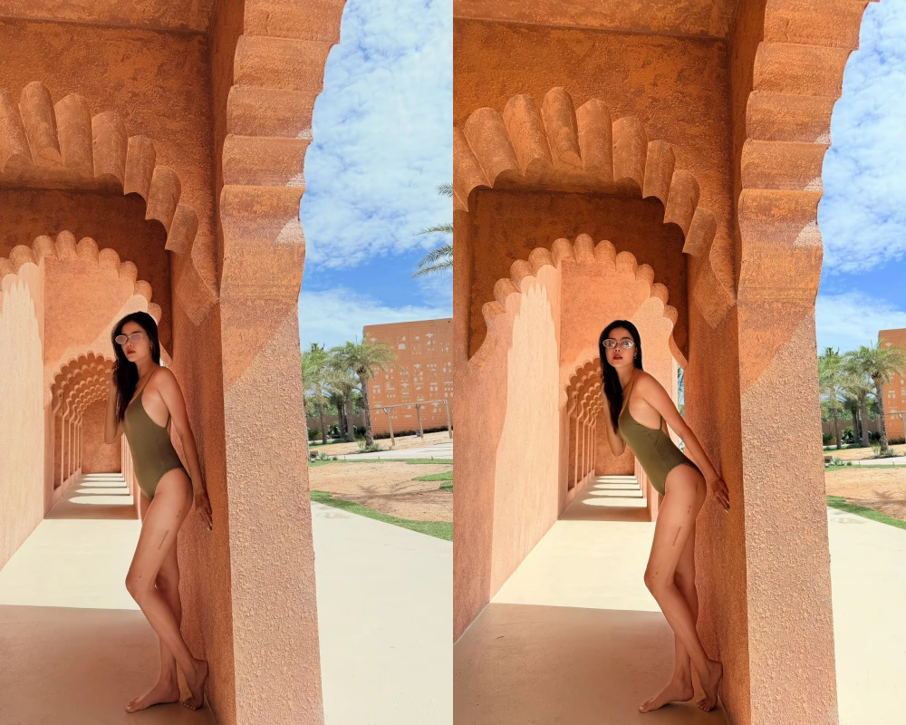 Siêu mẫu Kỳ Hân hiếm hoi đăng ảnh bikini, khoe vóc dáng nuột nà