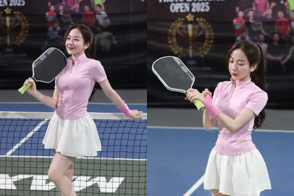 Gia nhập làng pickleball, gái xinh trường Báo gây thương nhớ
