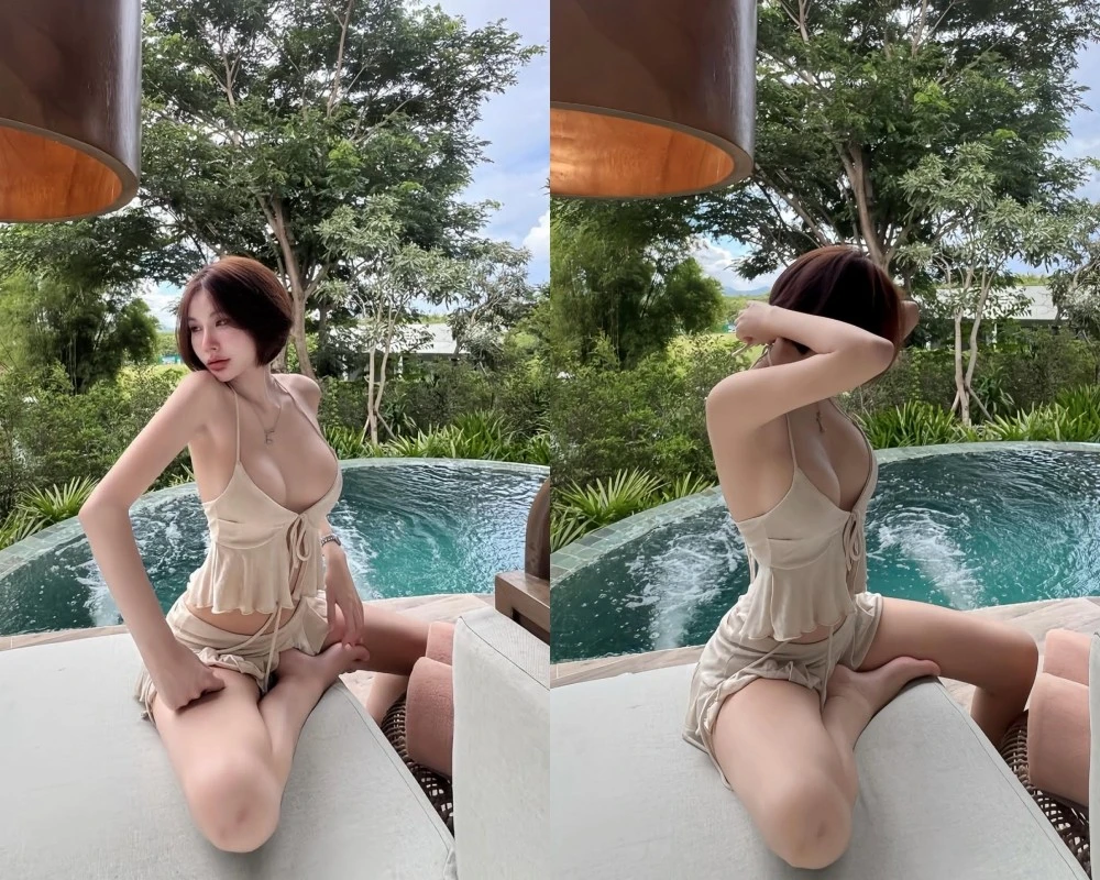 Hot girl Thái Lan khoe ảnh du lịch khoe body đẹp miễn chê