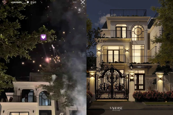 Choáng ngợp trước căn biệt thự bạc tỉ vừa hoàn thành của hậu vệ Thành Chung