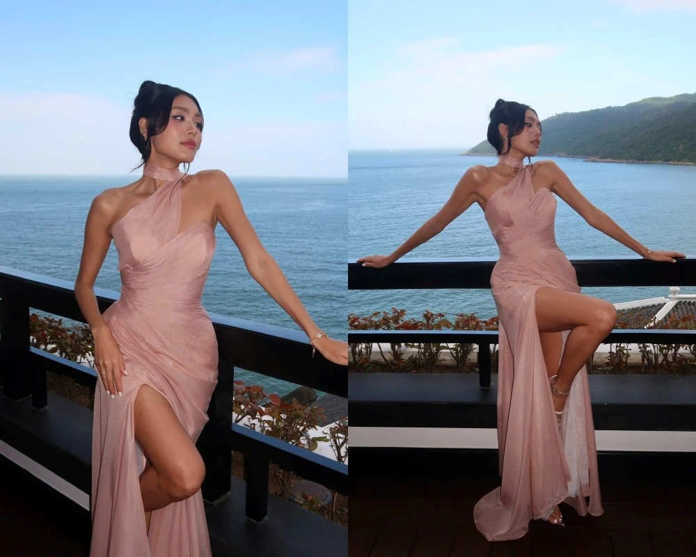 Á hậu Hoàn Vũ Việt Nam 2022 Thảo Nhi Lê khoe đôi chân dài “chuẩn kiếm nhật” 