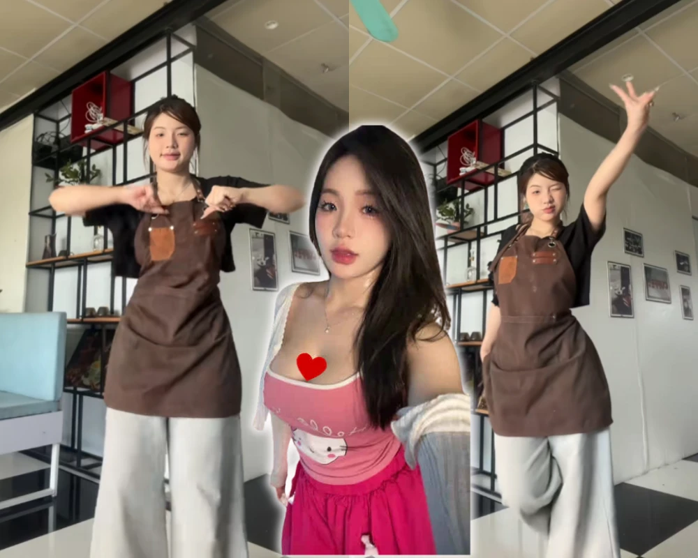 Nữ TikToker là "hot search" xuất hiện với diện mạo khác lạ