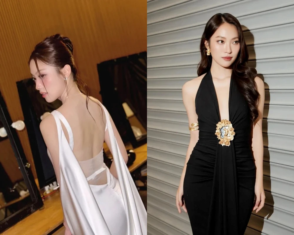 MC Khánh Vy hiếm hoi diện váy khoét hở bạo, visual 'chấn động cõi mạng'