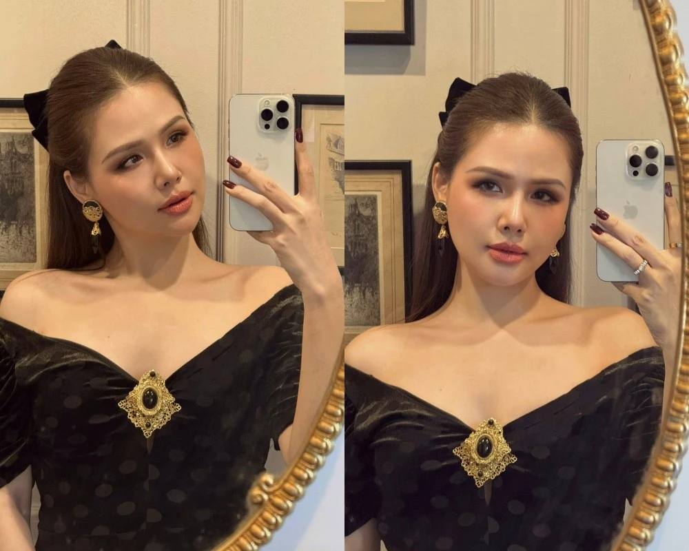 Phanh Lee "gây mê" netizen với ảnh selfie qua gương