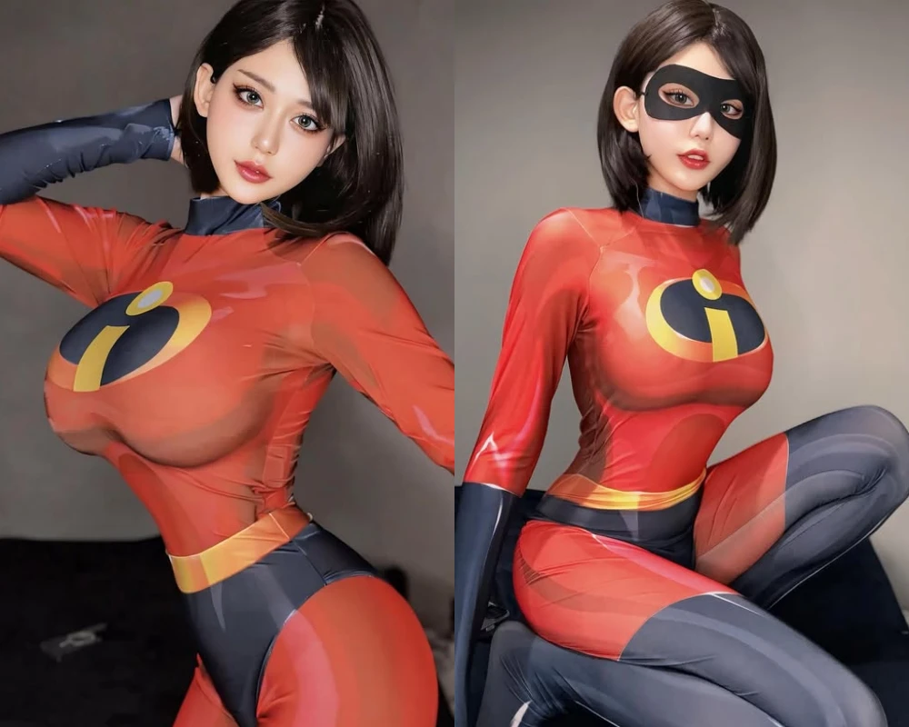 Cosplay Elastigirl, gái xinh khoe nhan sắc cực kỳ nóng bỏng và tinh tế