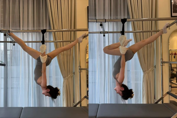 Chu Thanh Huyền khoe vóc dáng, tập pilates "độ body"