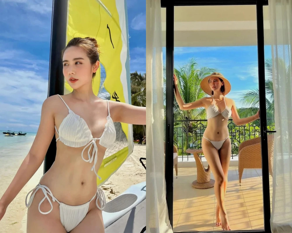 Người đẹp phim giờ vàng chăm diện đồ tắm 2 mảnh bé xíu