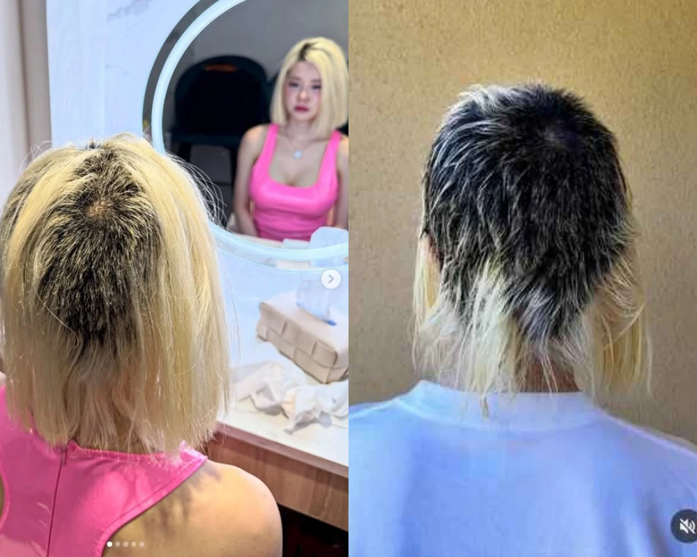 "DJ gợi cảm nhất Hàn Quốc" Soda suy sụp vì bộ tóc lởm chởm