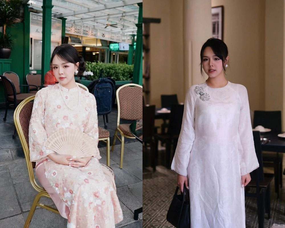 Nữ MC eSports Thảo Trang "nhập cuộc" đường đua áo dài đón Tết