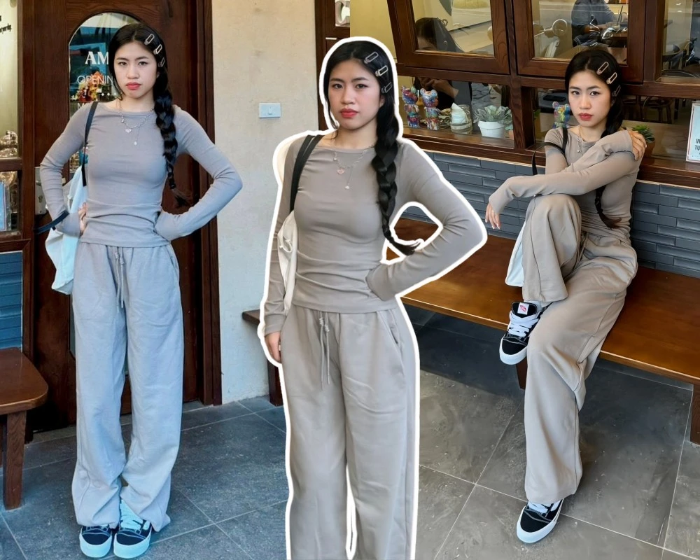 'Hot girl bóng đá nữ Việt Nam' Nguyễn Thanh Nhã khoe vóc dáng khi đi cà phê