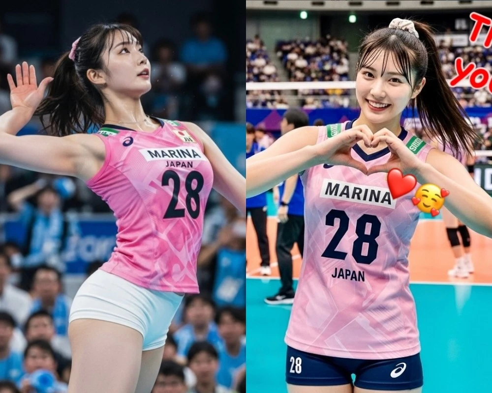 Nữ VĐV bóng chuyền là sản phẩm của AI đẹp hoàn hảo, thần thái chuẩn ngôi sao