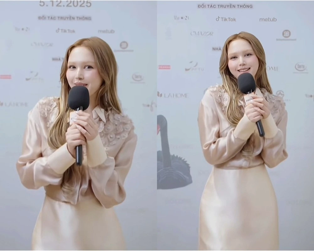 Xoài Non gây chú ý với diện mạo khác lạ trong buổi thử đồ show thời trang