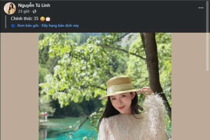 MC Tú Linh xinh đẹp đón tuổi 35 vẻ dịu dàng mặn mà theo năm tháng