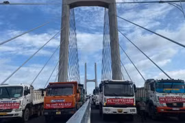 Cầu Rạch Miễu 2 hoàn tất thử tải, sẵn sàng thông xe trước 2/9