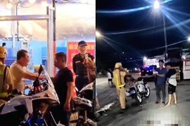 Đồng Tháp: CSGT kịp thời ngăn chặn vụ gây rối trật tự trên Quốc lộ 1