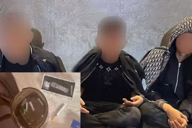 Ba nam thanh niên bị bắt quả tang sử dụng ma túy ở Đơn Dương