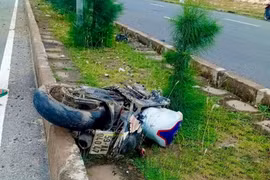 Khánh Hòa: Hai xe máy đấu đầu trên tỉnh lộ, một người tử vong