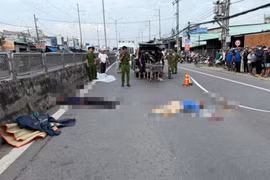 Xe máy tông người đi bộ trên Quốc lộ 1, hai người tử vong tại Đồng Tháp