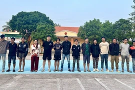 Đồng Tháp bắt giữ 16 người nhập cảnh trái phép từ Campuchia