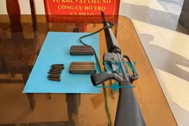 Tây Ninh: Thu giữ 2 khẩu súng, nhiều đạn nguy hiểm do người dân giao nộp