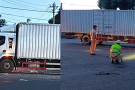 Va chạm giữa 3 ô tô ở Đắk Lắk, một tài xế nhập viện cấp cứu