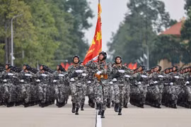 Cập nhật: Không khí náo nức trước giờ tổng hợp luyện diễu binh, diễu hành lần 1 A80