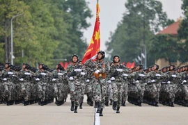 Cập nhật: Không khí náo nức trước giờ tổng hợp luyện diễu binh, diễu hành lần 1 A80