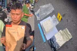 Vận chuyển trái phép ma túy đá, một người bị bắt giữ tại An Giang