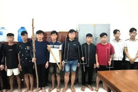 Nhóm thanh niên mang hung khí gây náo loạn đường phố ở Đồng Nai