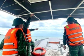 Bắt quả tang 2 tàu cá dùng “giã cào bay” tại ven bờ Lâm Đồng