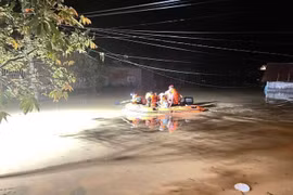 Lâm Đồng: Hơn 300 hộ dân xã Hiệp Thạnh phải sơ tán trong đêm mưa lớn