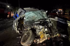 Va chạm giữa hai ôtô trên Quốc lộ 14, hai người tử vong