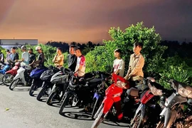 Bắt nhóm “quái xế” gây náo loạn đường phố Đồng Tháp lúc rạng sáng