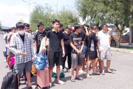 An Giang: Tiếp nhận nhóm công dân Việt Nam được Campuchia trao trả