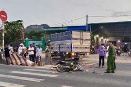 Tai nạn trên Quốc lộ 1A qua Tân Lập khiến 2 người thương vong