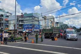 Tai nạn tại ngã tư Diên Hồng khiến một người tử vong