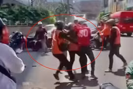 Xác minh vụ xô xát giữa nhóm tài xế giao hàng ở TP HCM