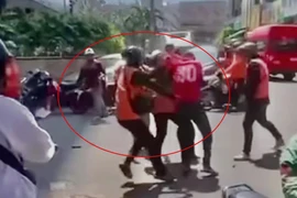 Xác minh vụ xô xát giữa nhóm tài xế giao hàng ở TP HCM