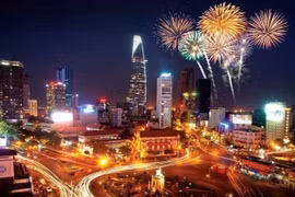 TP HCM bắn pháo hoa tại 6 điểm chào năm mới 2026