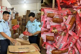 Cà Mau: Phát hiện hơn 100 kg xúc xích nhập lậu tại cơ sở kinh doanh