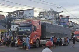 Đồng Nai: Va chạm giữa xe đầu kéo và xe máy, một phụ nữ tử vong tại chỗ