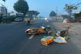 Va chạm giữa xe máy và xe đạp tại Lâm Đồng, một người tử vong