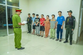 TP HCM: Khởi tố 6 đối tượng về hành vi tổ chức sử dụng trái phép chất ma túy 