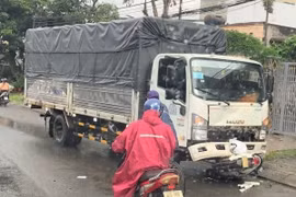 Lâm Đồng: Xe tải va chạm xe máy, cụ ông 83 tuổi tử vong