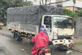 Lâm Đồng: Xe tải va chạm xe máy, cụ ông 83 tuổi tử vong