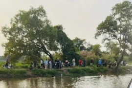 Tìm thấy thi thể hai thiếu niên bị nước cuốn trôi tại rạch Bến Bà Mai