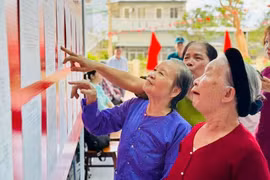 Chùm ảnh: Cử tri nô nức tham gia bầu cử tại Đặc khu Côn Đảo, TP HCM